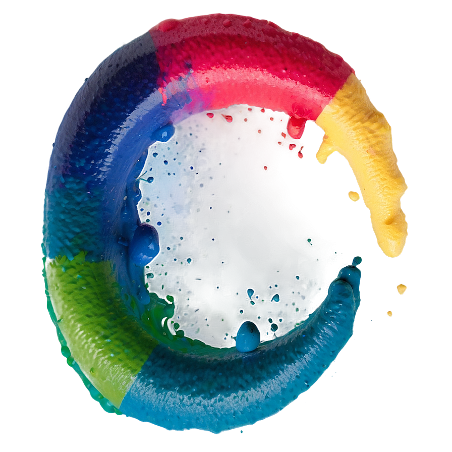 Rainbow Paint Stroke Png 05252024