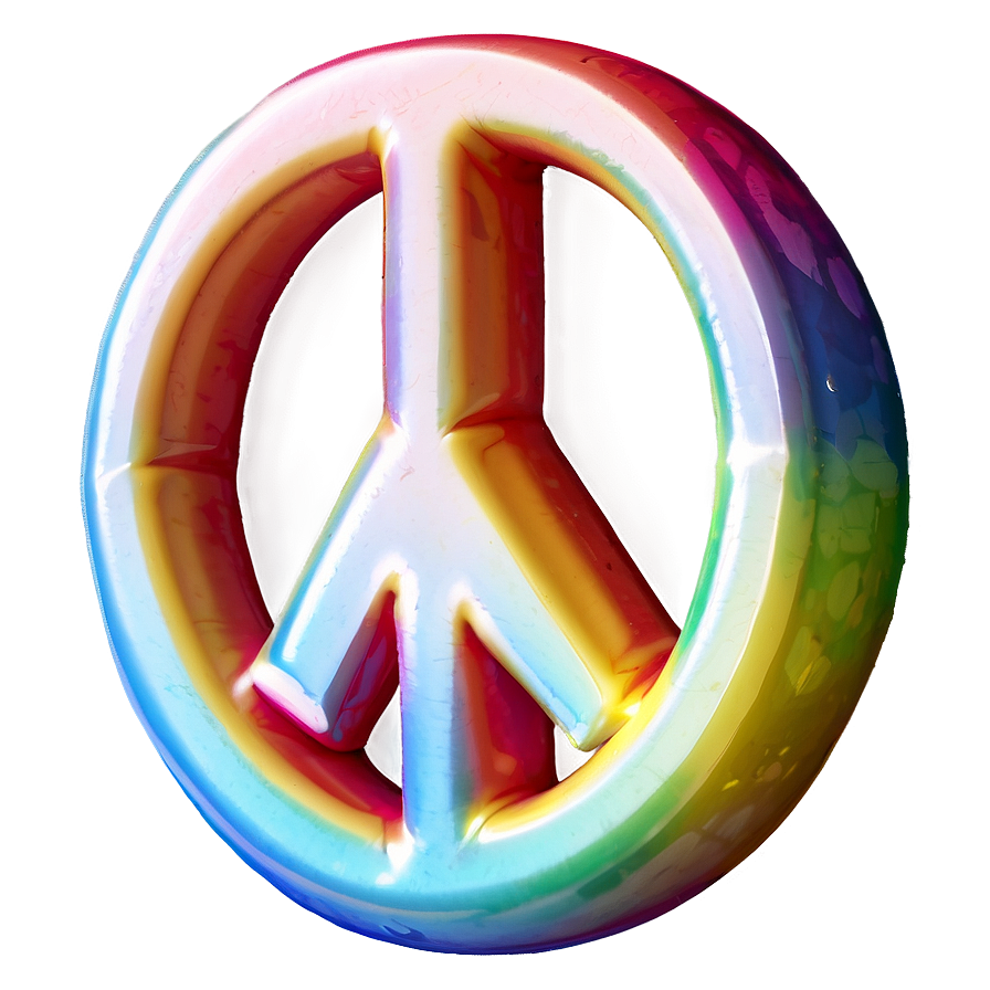 Rainbow Peace Emoji Png Mep