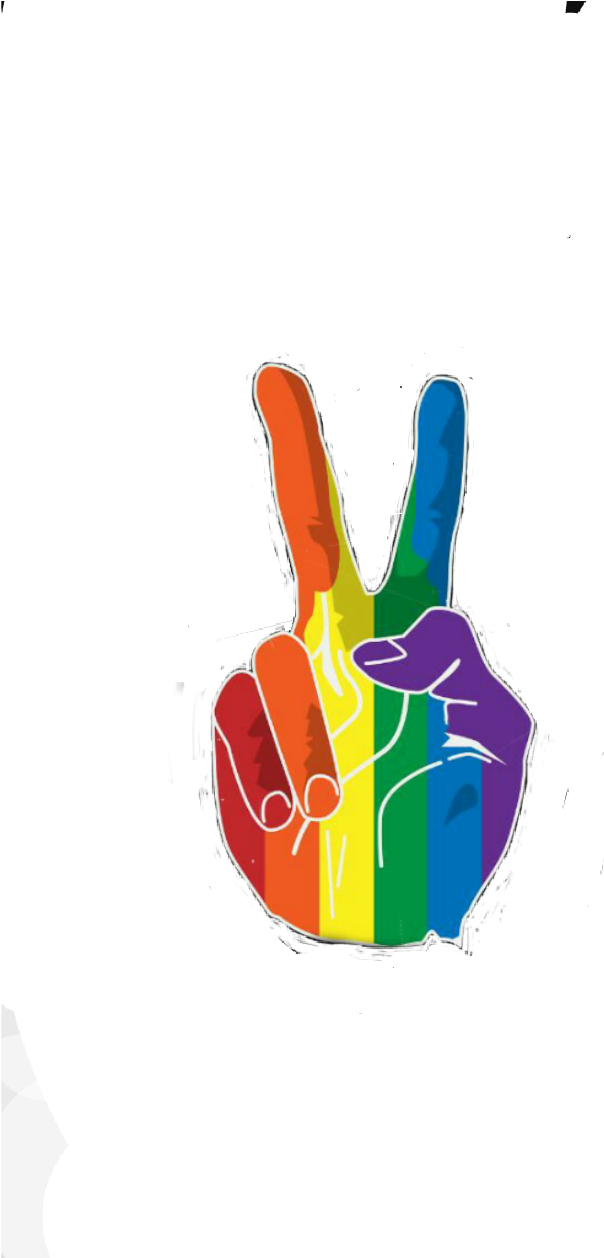 Lgbt Pride Tumblr Hand Png Pride Tumblr - Stickers Transparent Lgbt, Png Download PNG with transparent background
