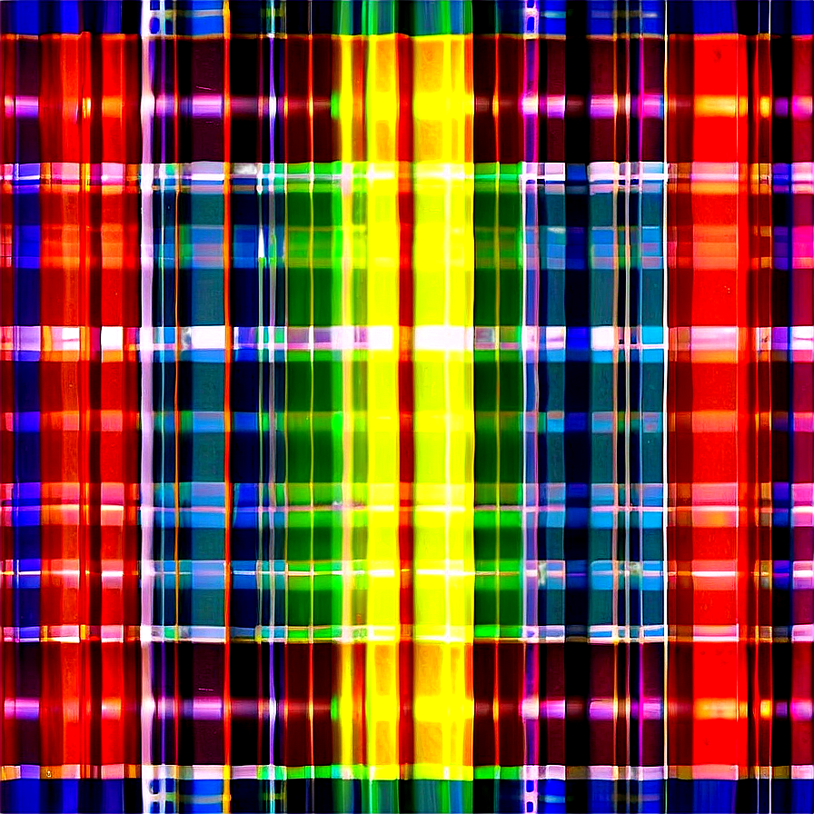 Rainbow Plaid Pattern PNG 32 PNG with transparent background