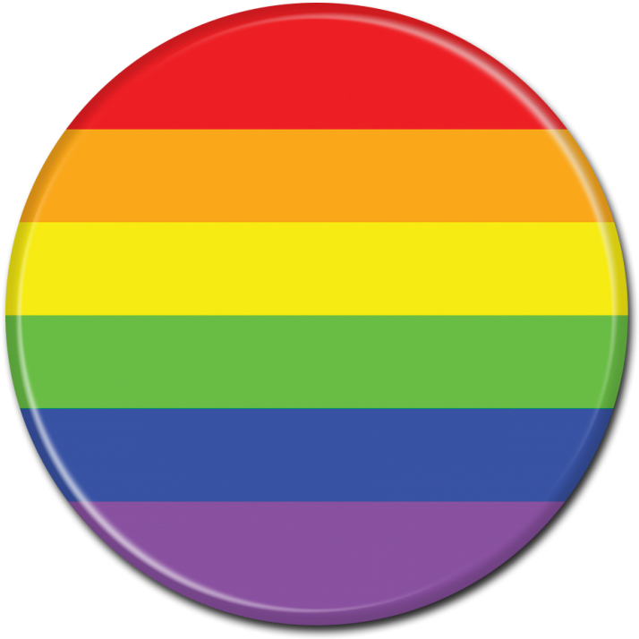 Rainbow Pride Button