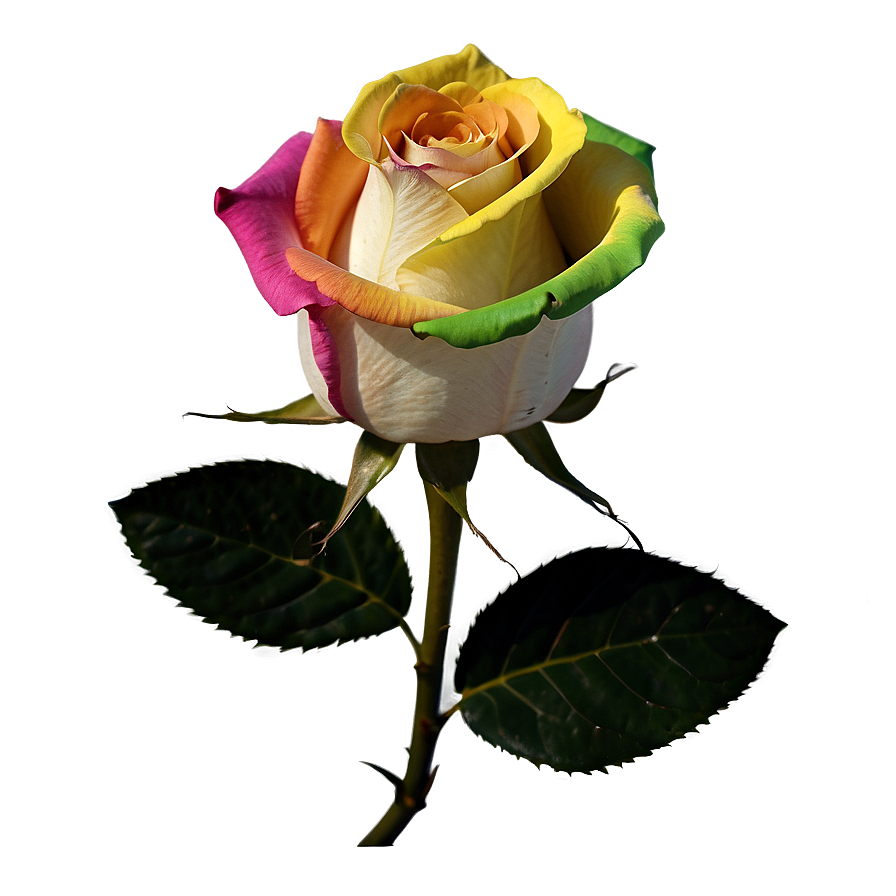 Rainbow Rose Png Nsi67