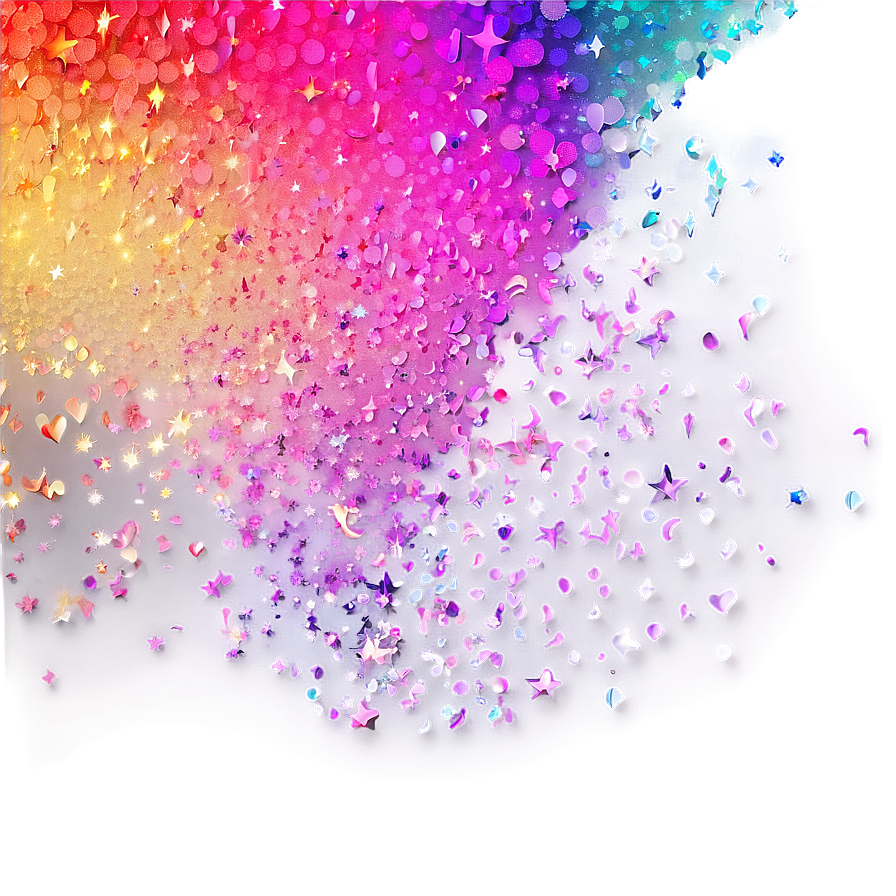 Rainbow Sparkle Overlay Png 06262024