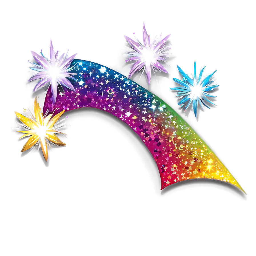 Rainbow Sparkles PNG kqg PNG image with a transparent background, free high-resolution download