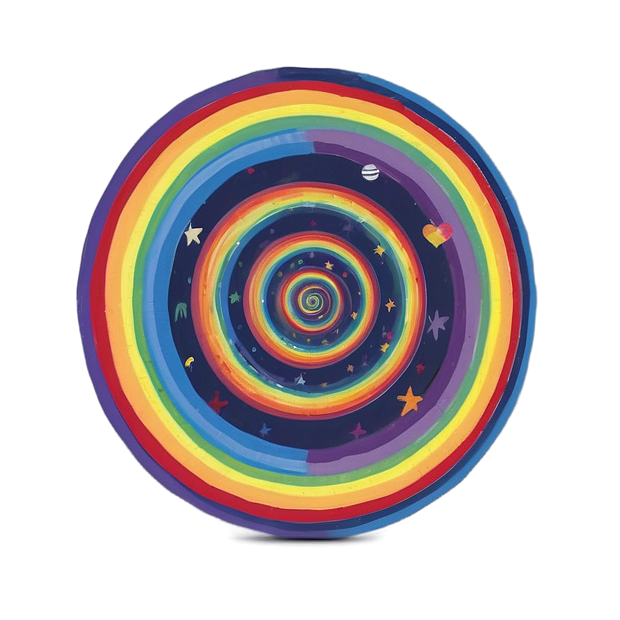 Rainbow Spiral Hypnosis Png Rap82