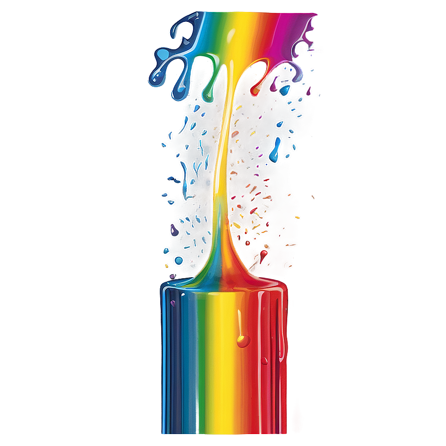 Rainbow Splash Artwork Png 04292024