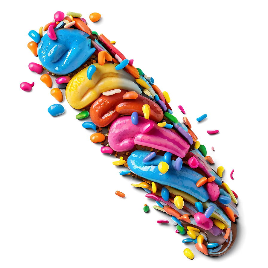 Rainbow Sprinkles PNG 05252024 PNG image with a transparent background, free high-resolution download