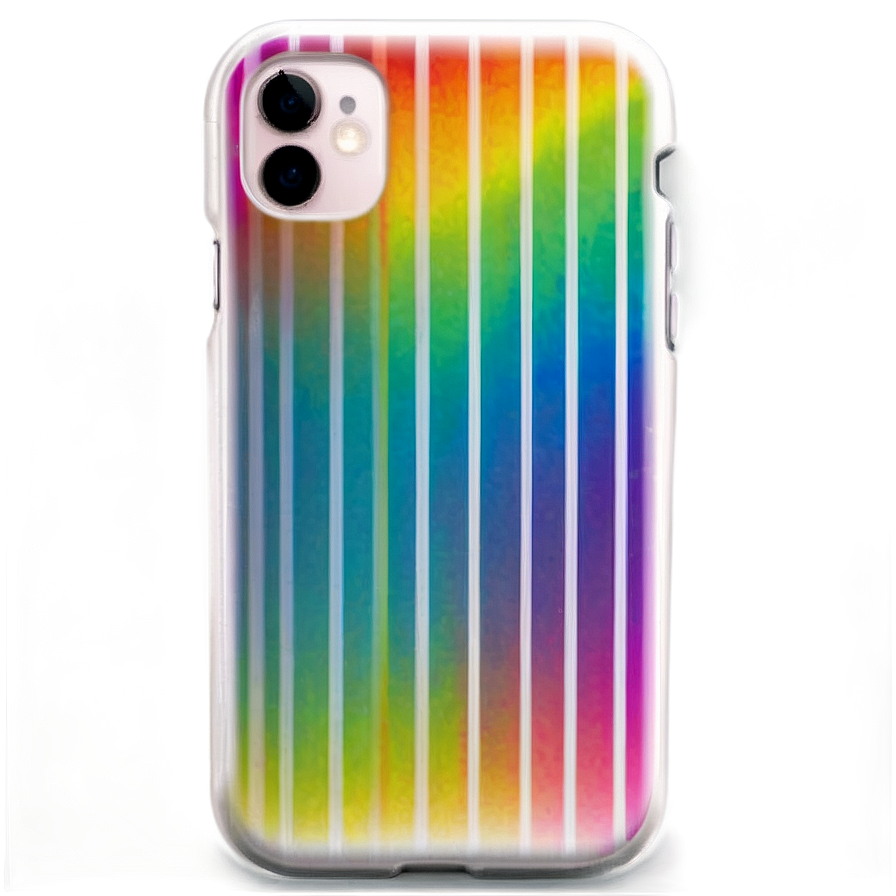 Rainbow Stripe Iphone Case Png 41