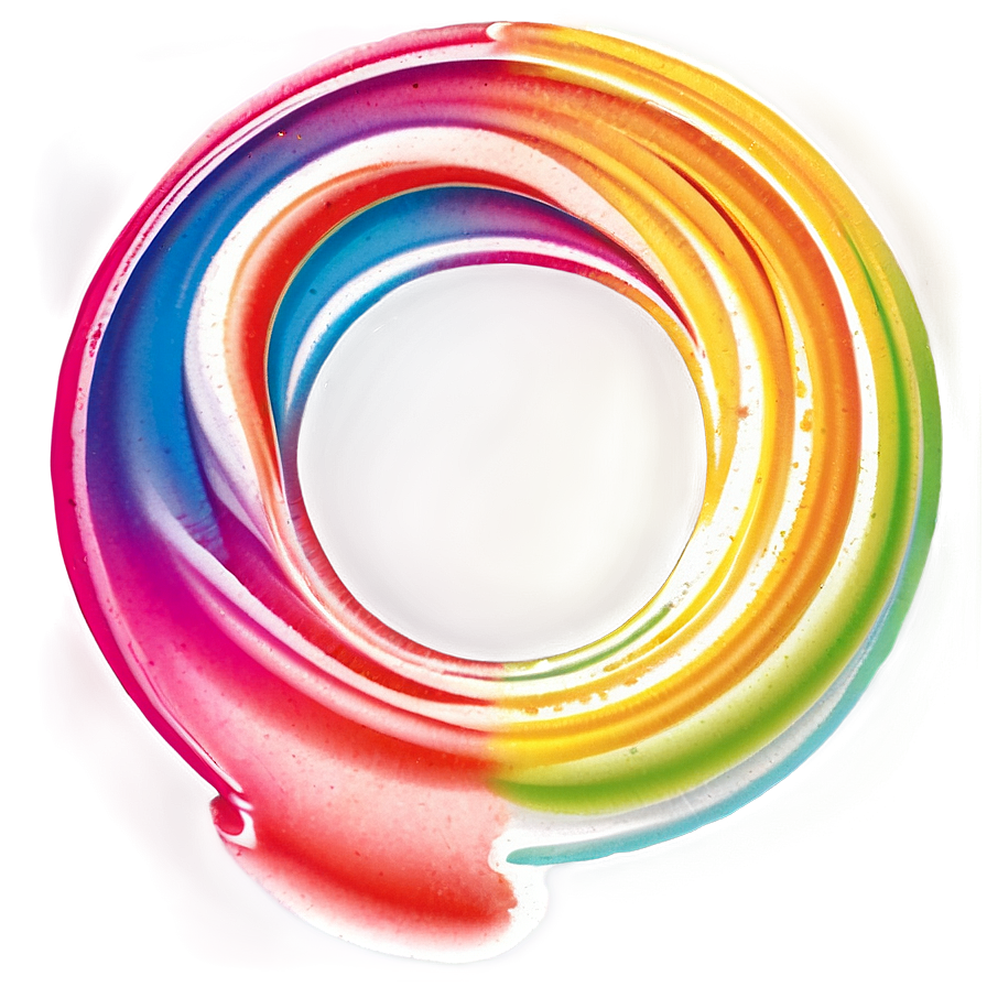 Rainbow Swirl Effect Png 37