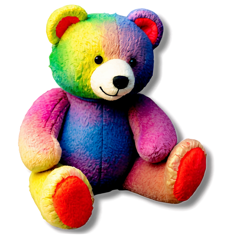 Rainbow Teddy Bear Clipart Png Ajx