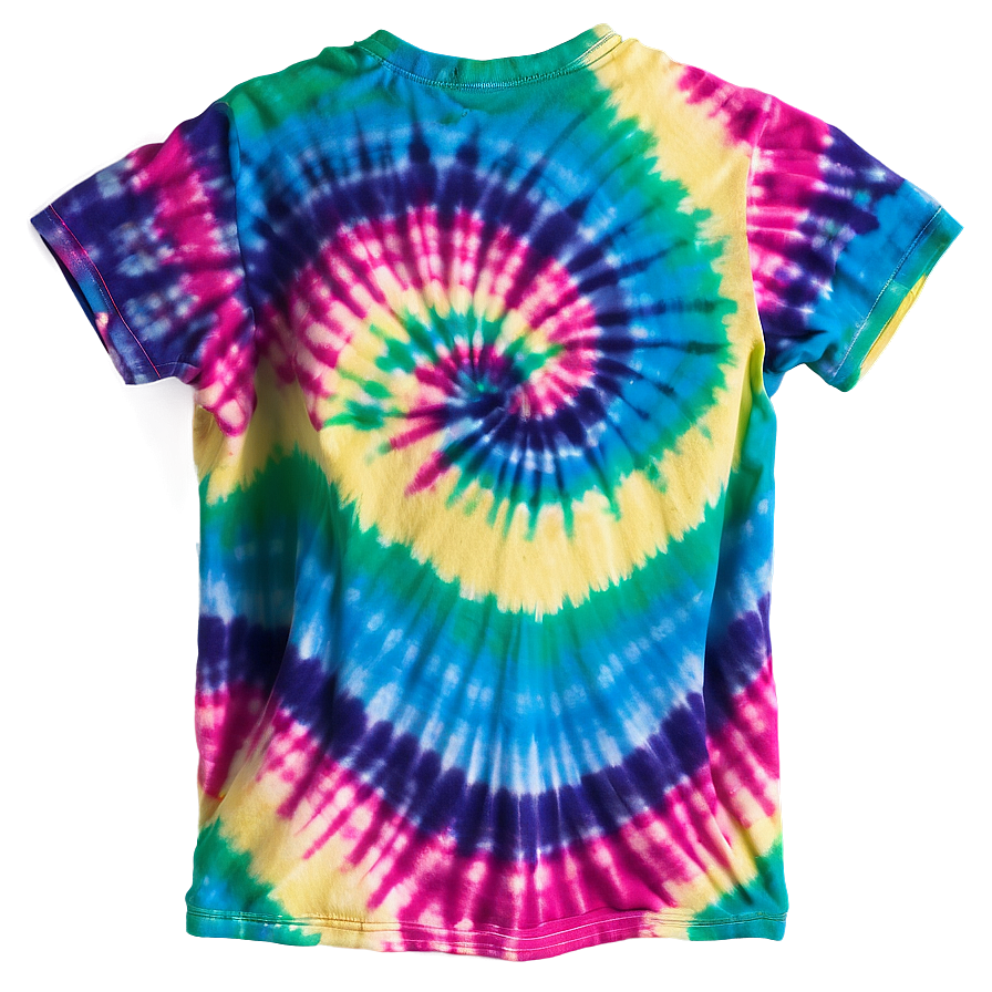 Rainbow Tie Dye Shirt Png 06282024