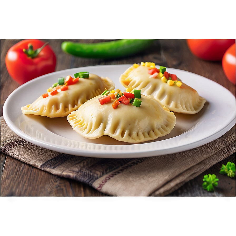 Rainbow Veggie Pierogi Png Ddn66