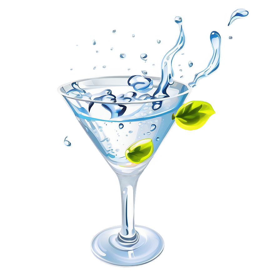 Raindrop Dewed Martini Png 05242024