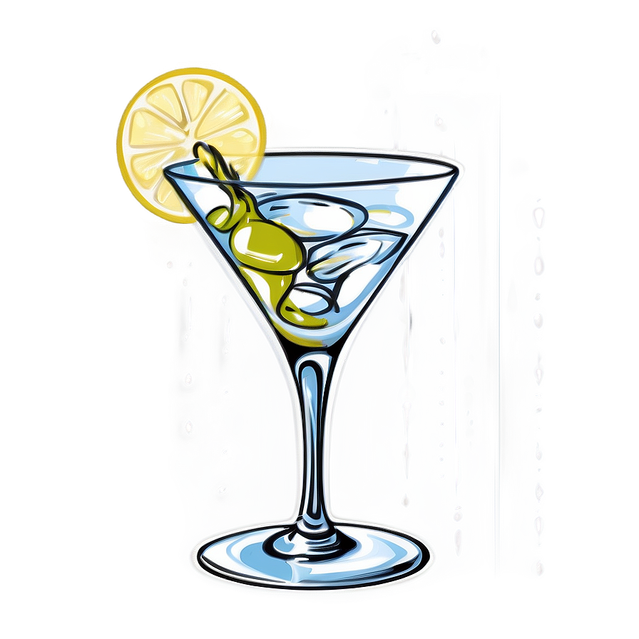 Raindrop Dewed Martini Png 05242024