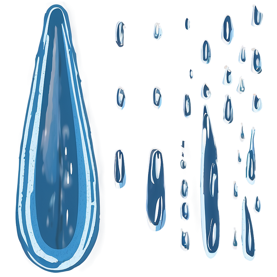 Raindrop Illustration PNG 06202024 PNG image with a transparent background, free high-resolution download