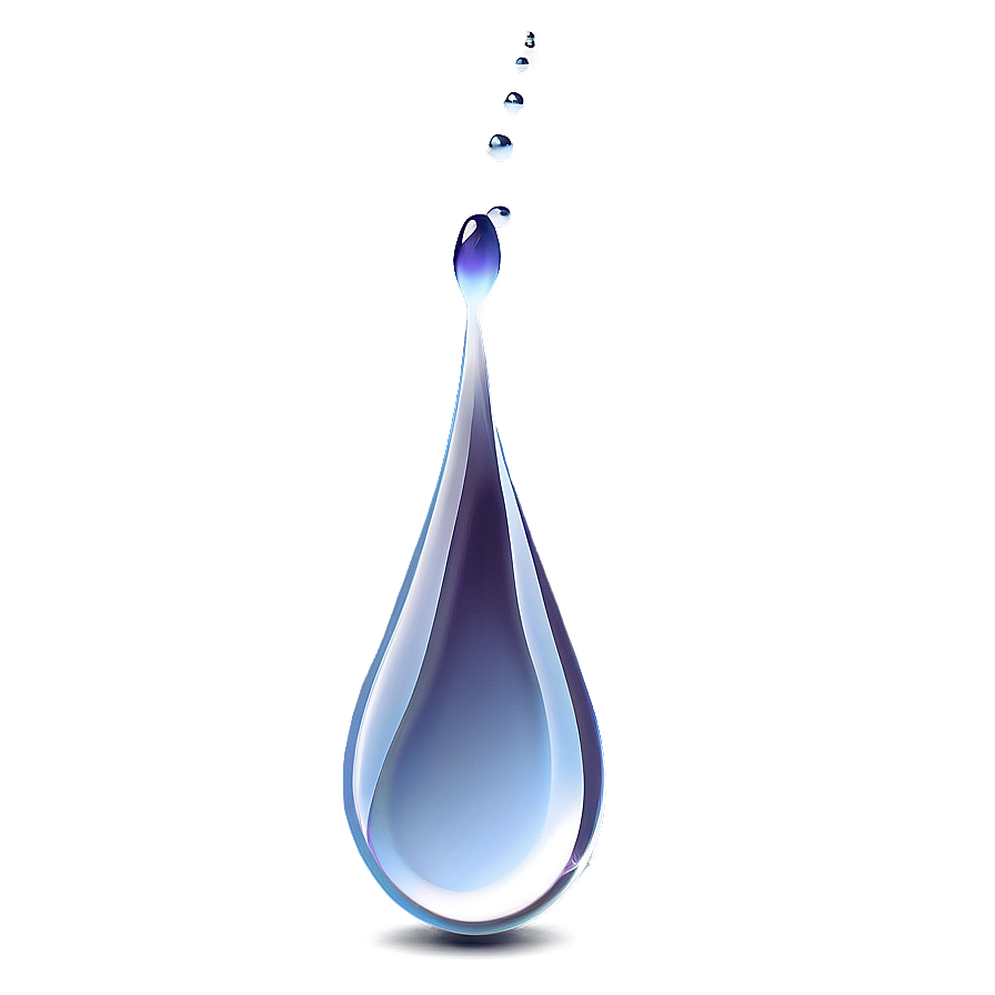 Raindrop With Light Flare Png Gds