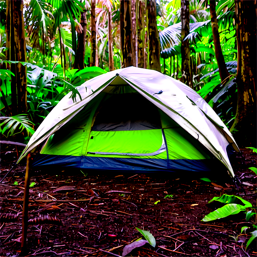 Rainforest Camping Png 06112024