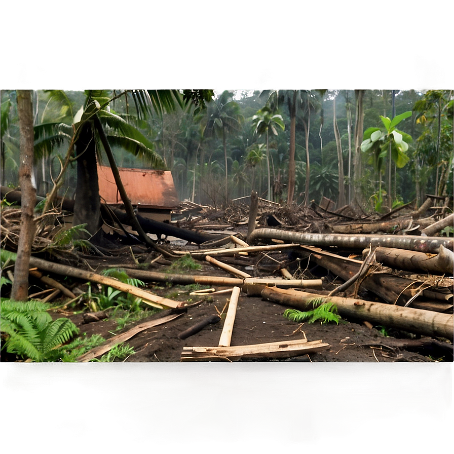 Rainforest Destruction PNG 06212024 PNG image with a transparent background, free high-resolution download