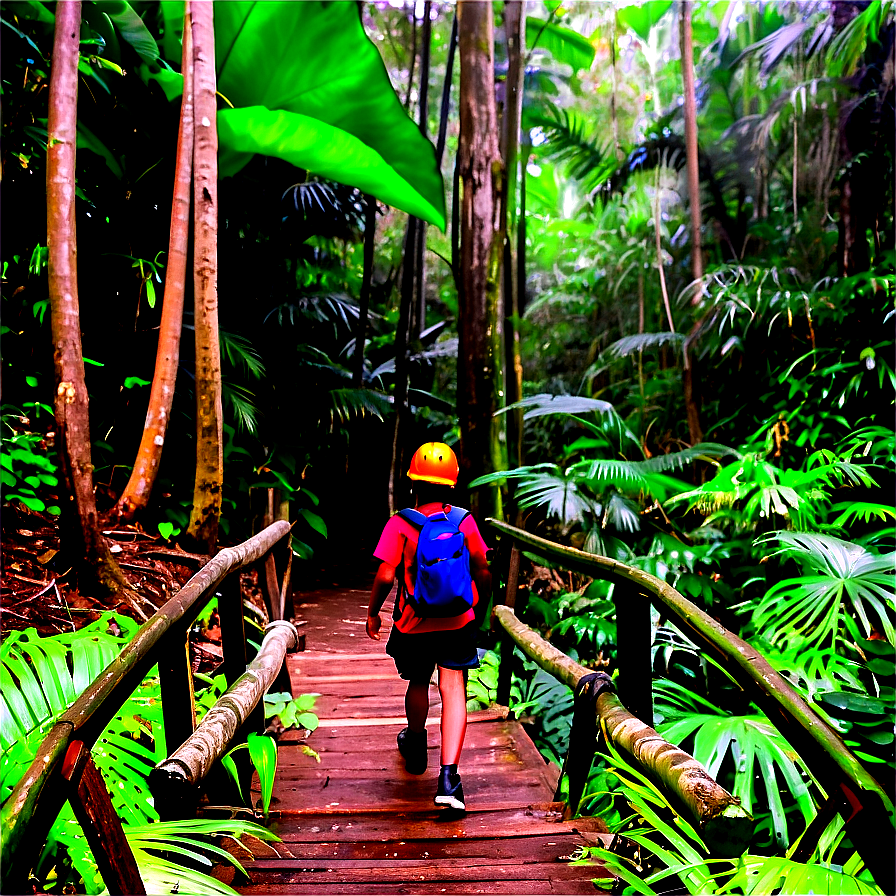 Rainforest Exploration Trail Png Kbo78