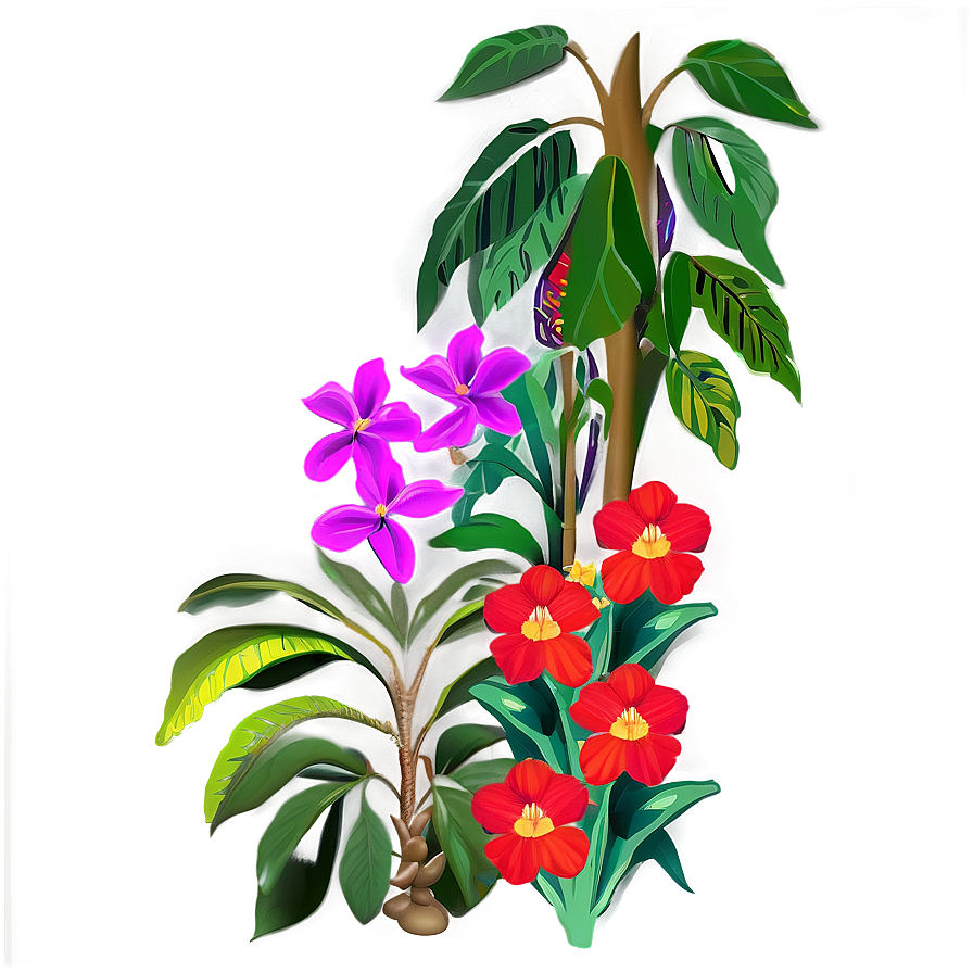 Rainforest Flowers Png 41