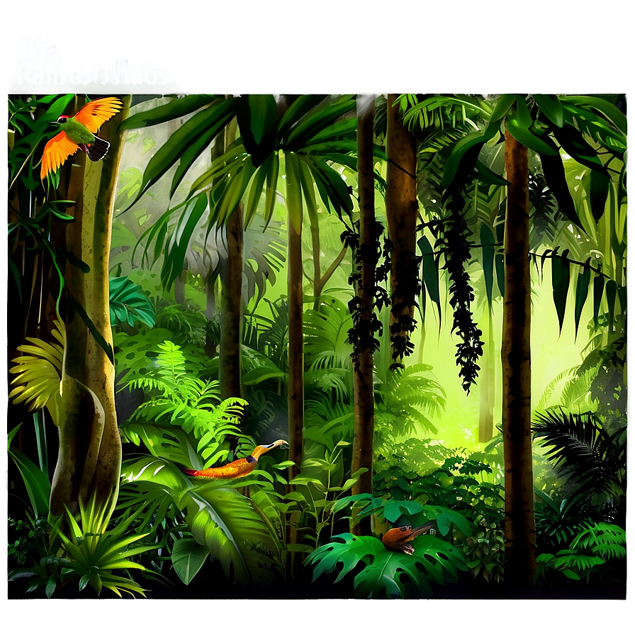 Rainforest Habitat Png 42