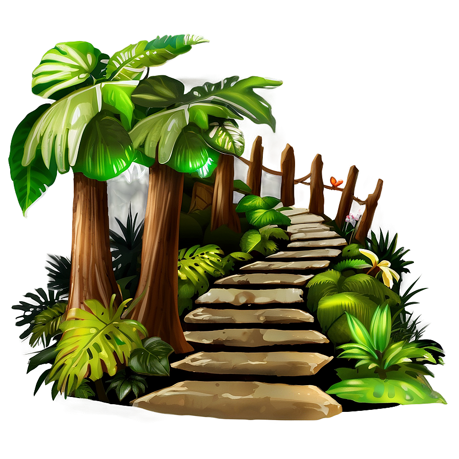 Rainforest Pathway Png Ist63