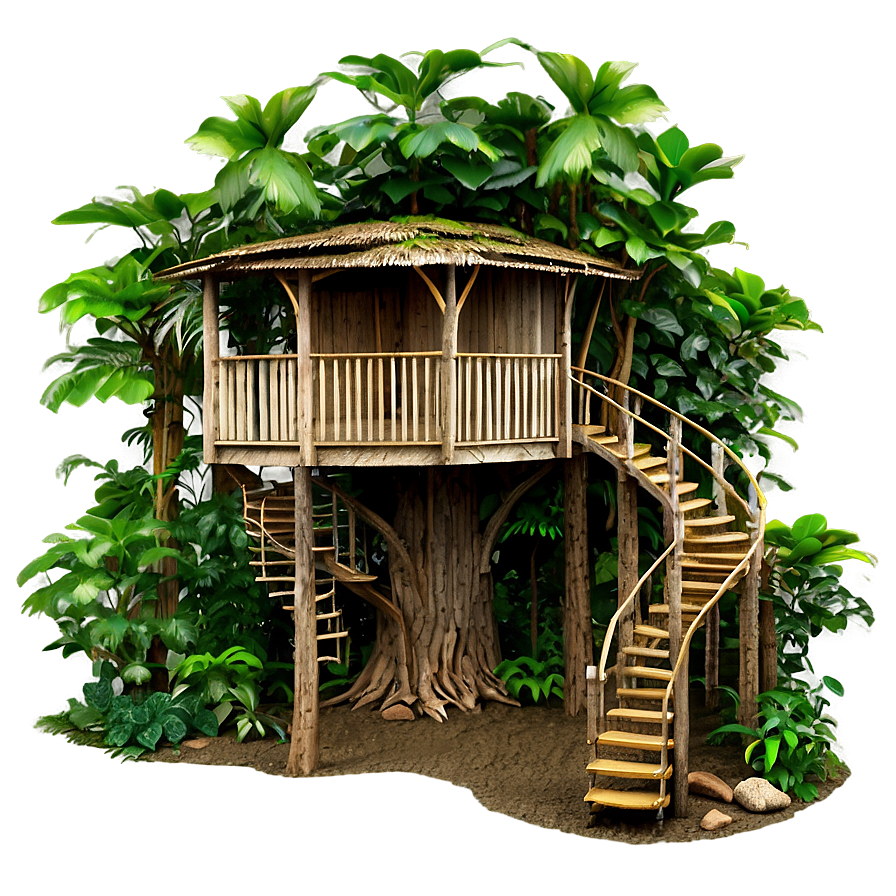 Rainforest Treehouse Png Lxi