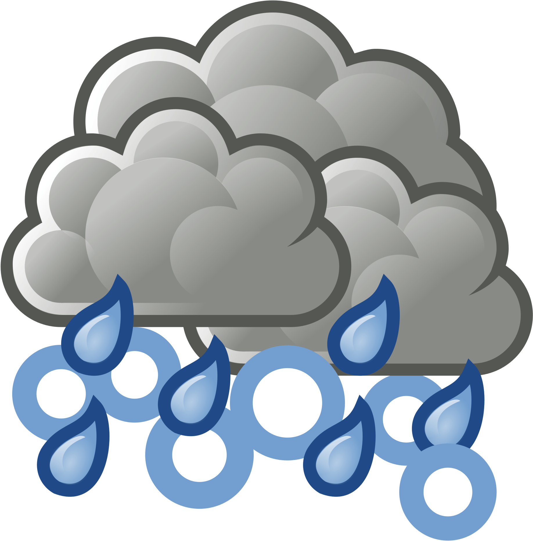 Rainy Cloud Clipart