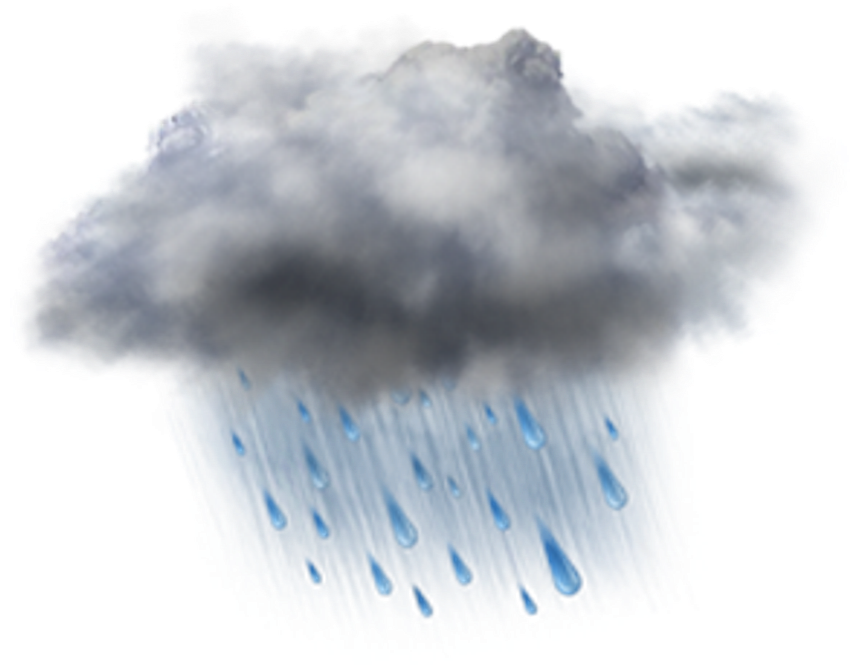 Rainy Cloud Illustration