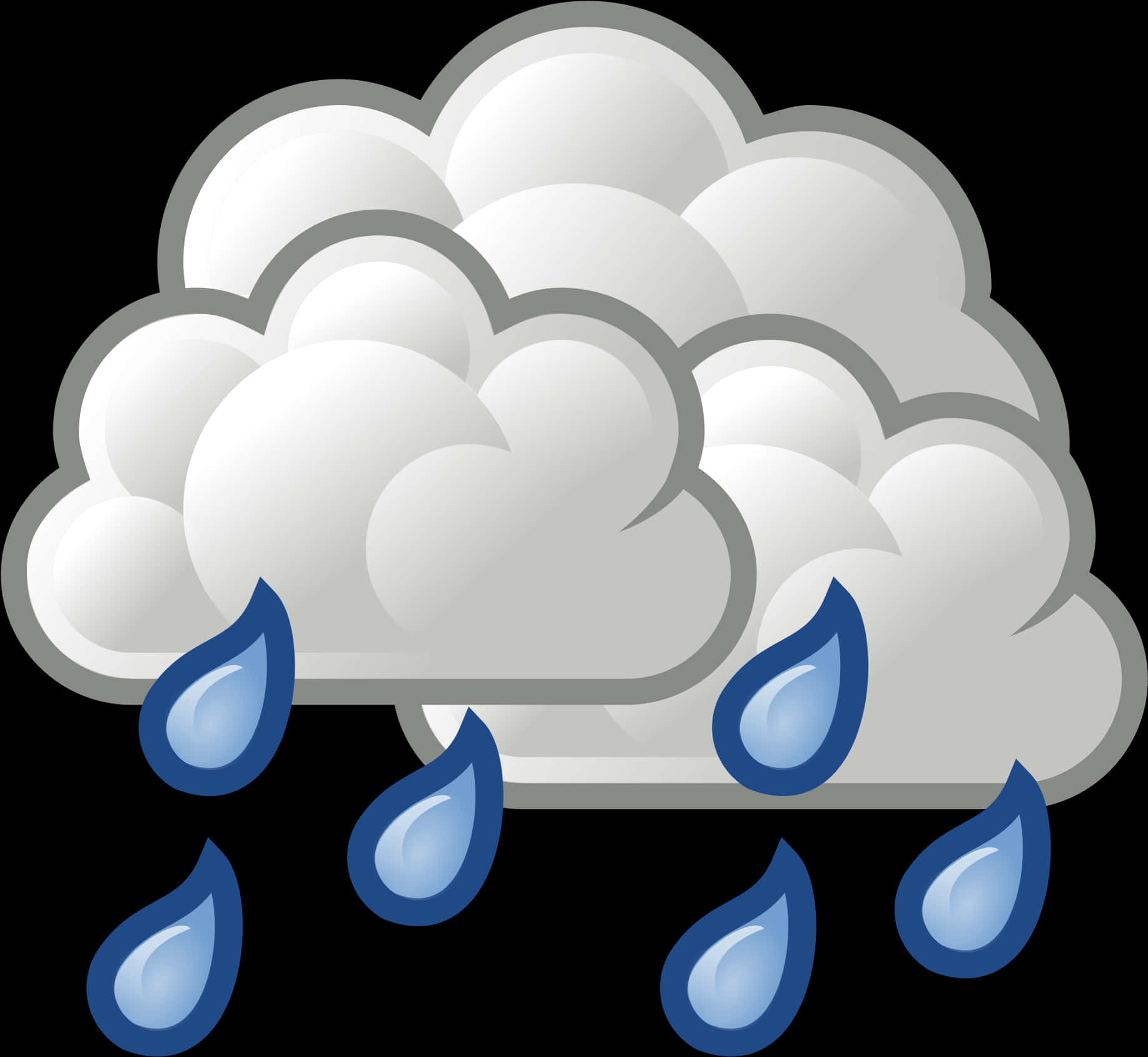 Rainy_ Weather_ Cloud_ Icon