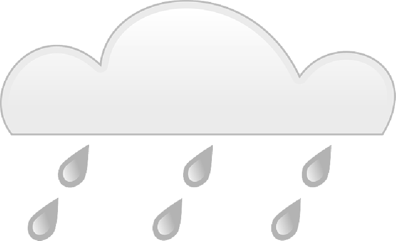 White Rain Cloud Png , Png Download - Rain Cloud White Png, Transparent Png PNG with transparent background