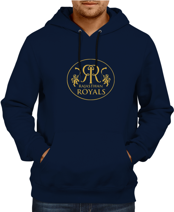 Rajasthan Royals Hoodie Mockup