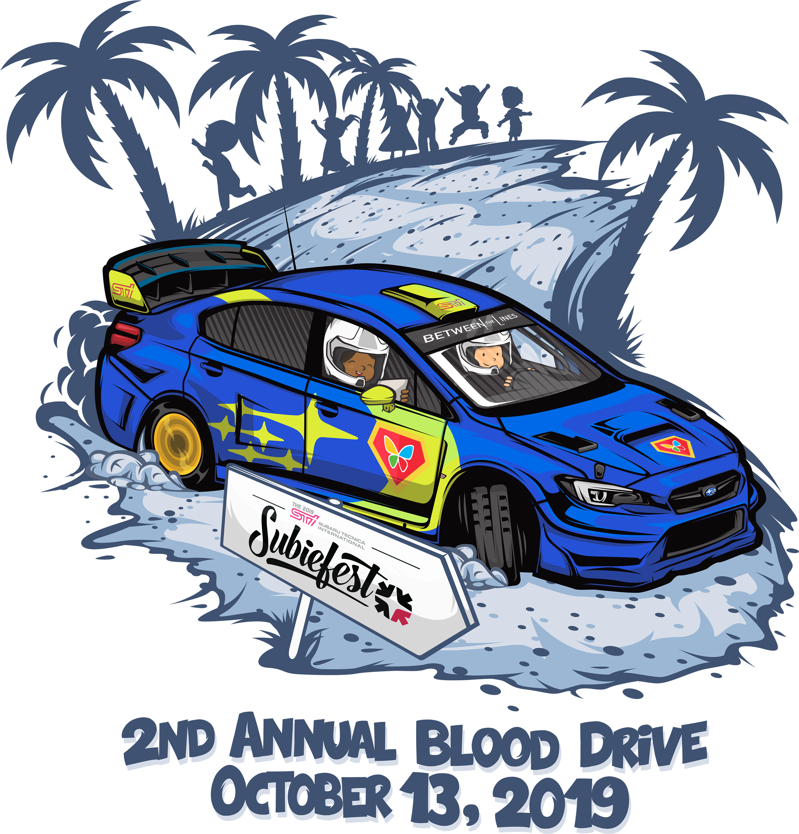 Rally Car Blood Drive Event2019