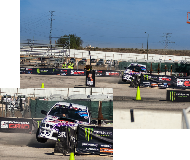 Rallycross_ Cars_ Competing_ Gymkhana_ Grid_ Event