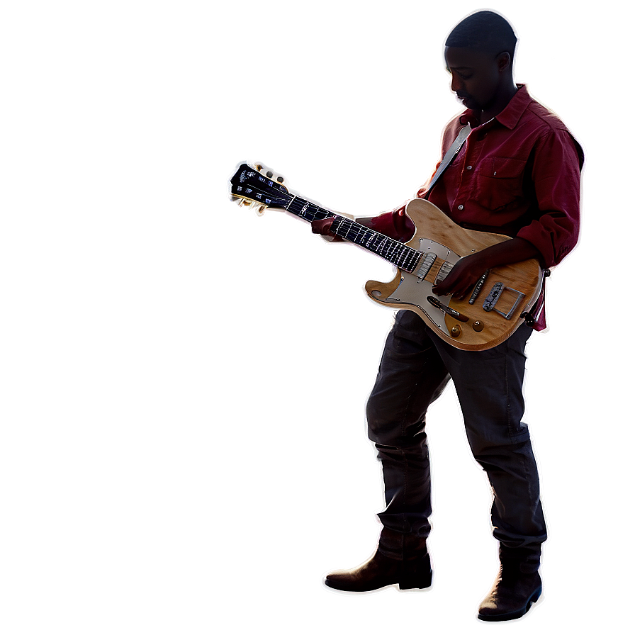 Random Person Playing Guitar Png Lhi