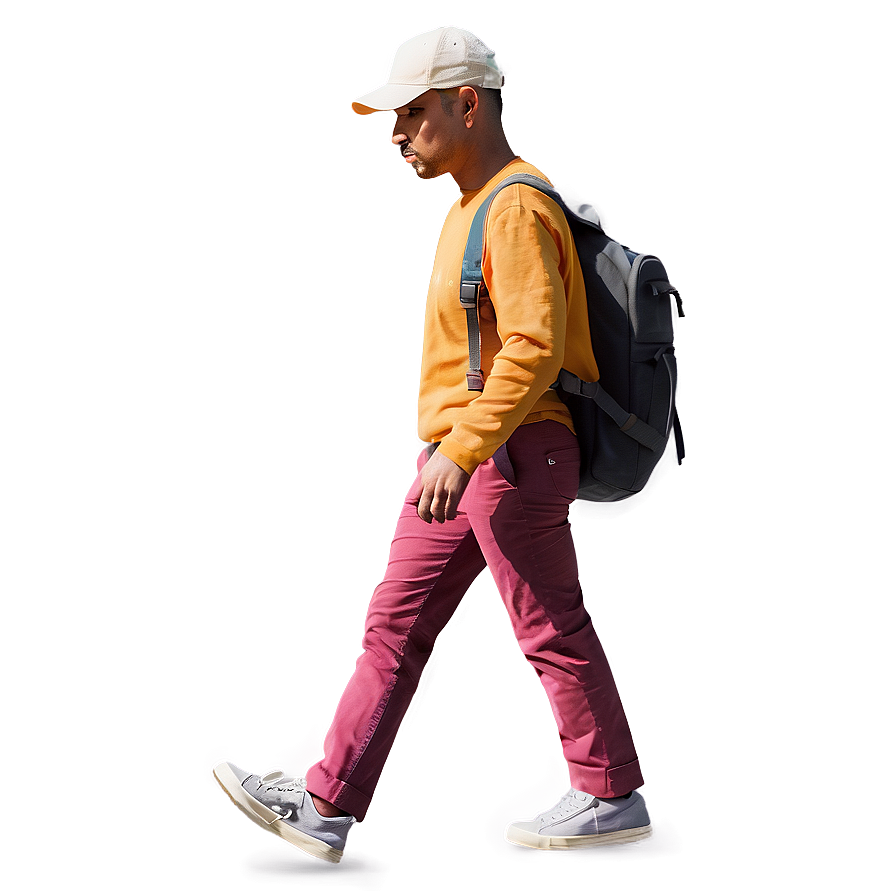 Random Person Walking Clipart Png 24