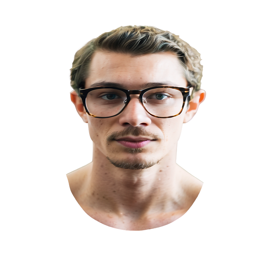 Random Person With Glasses Png Ieb91