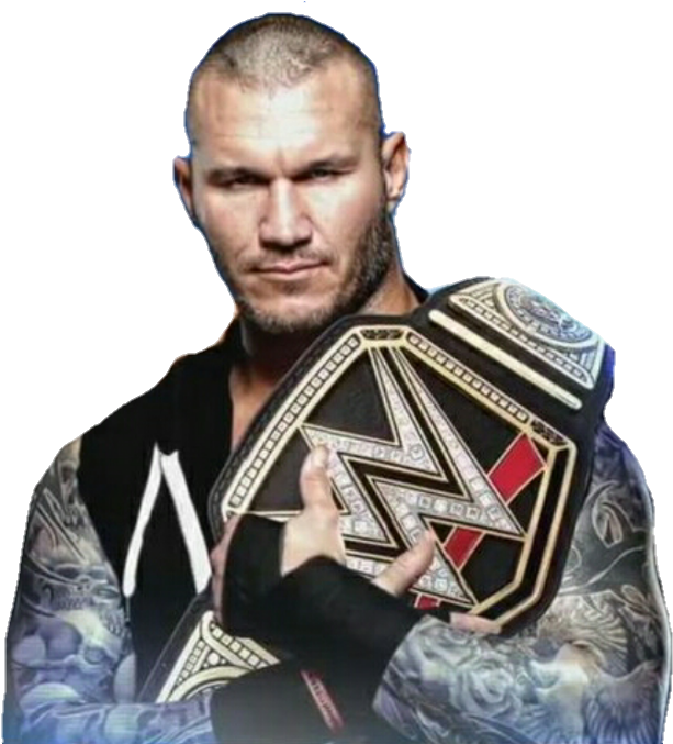 Randy Orton Champion Pose