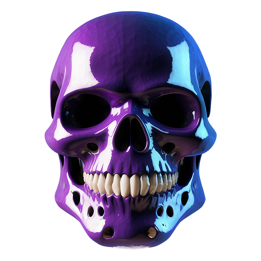 Rare Edition Purple Skull Trooper Png 12