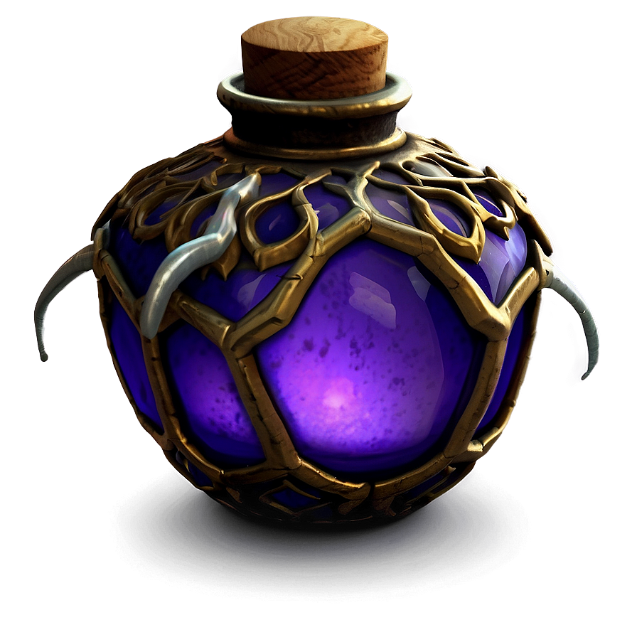 Rare Potion Bottle Png 06132024