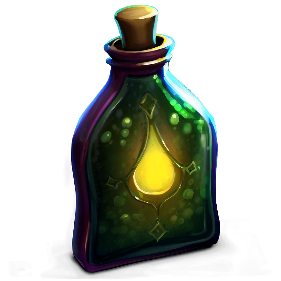 Rare Potion Bottle Png Msx92