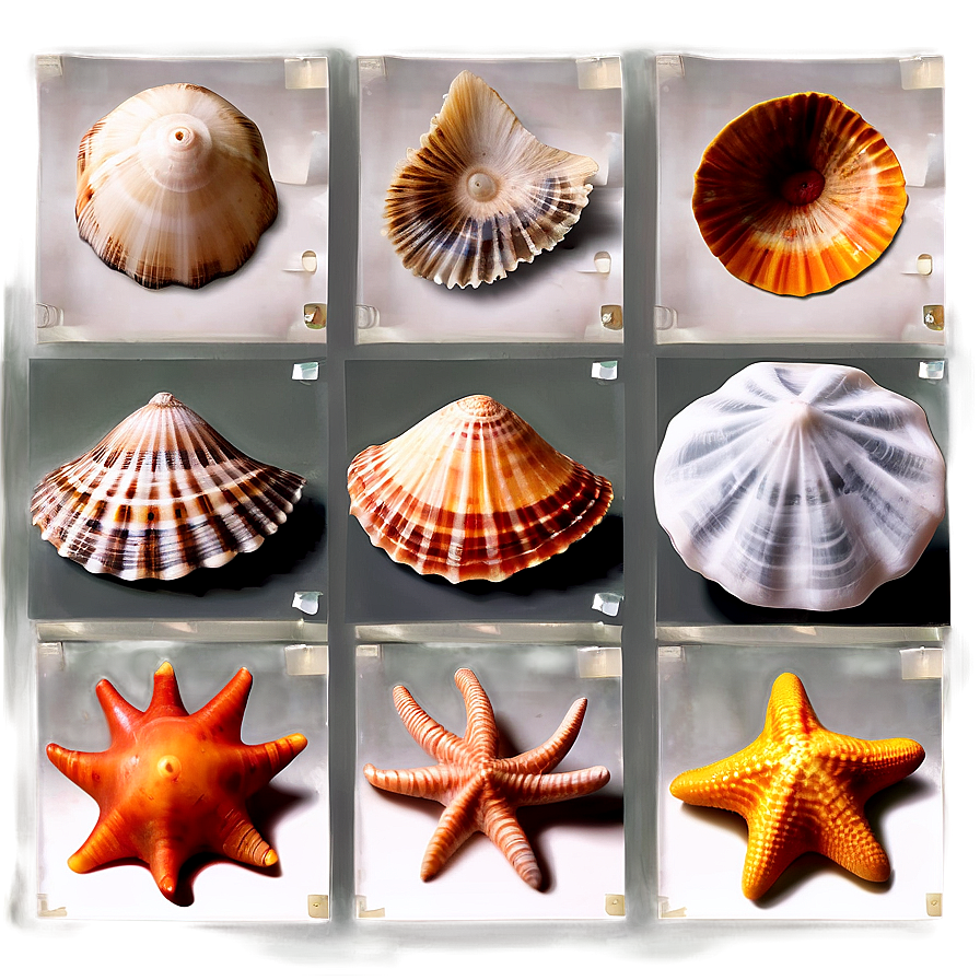 Rare Shells Collection Png Vxi9