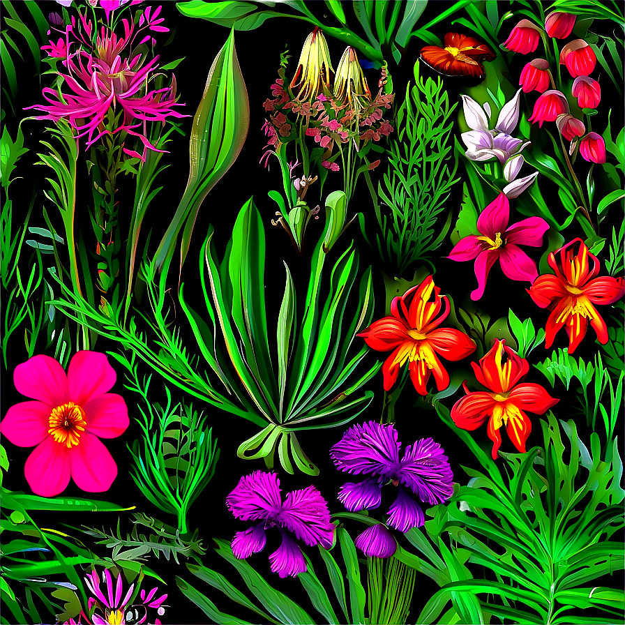 Rare Wildflowers Discovery PNG rgh PNG with transparent background