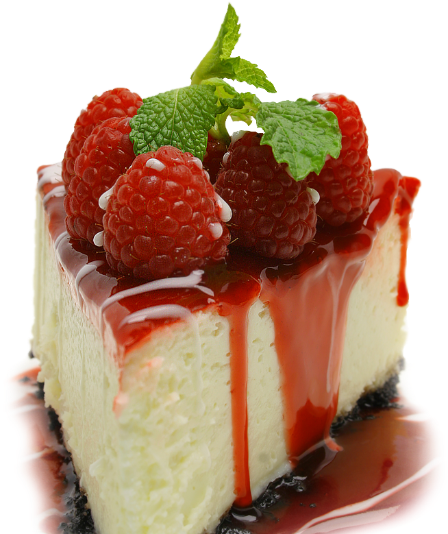 Raspberry Cheesecake Png, Transparent Png PNG with transparent background