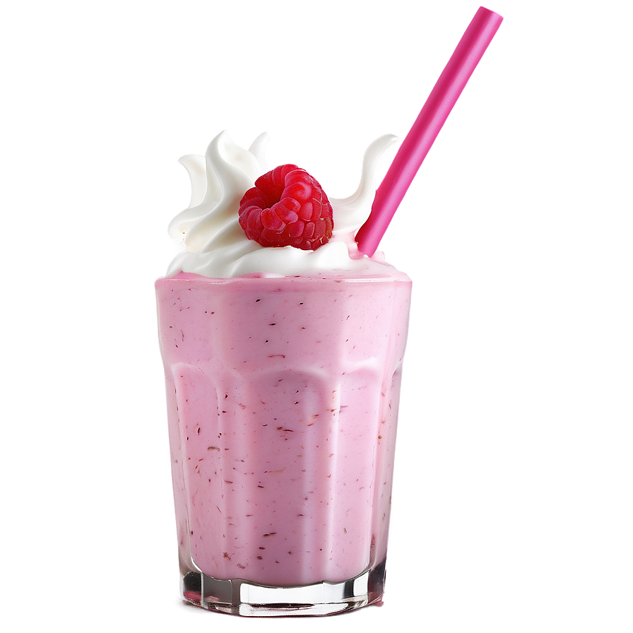 Raspberry Milkshake Png 46