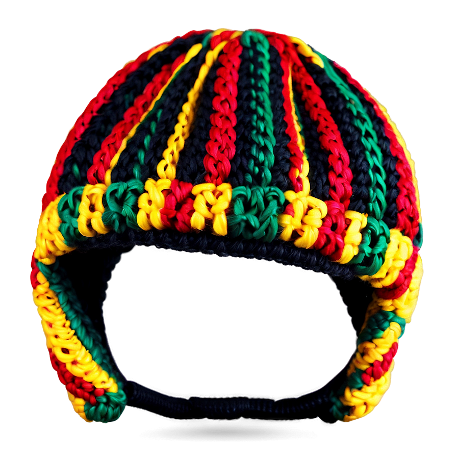 Rasta Beanie Hat Png 3