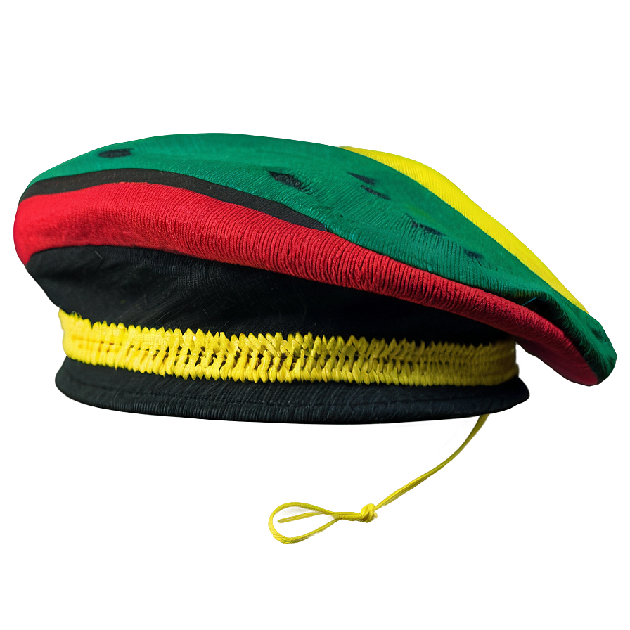 Rasta Beret Hat Png Aop35