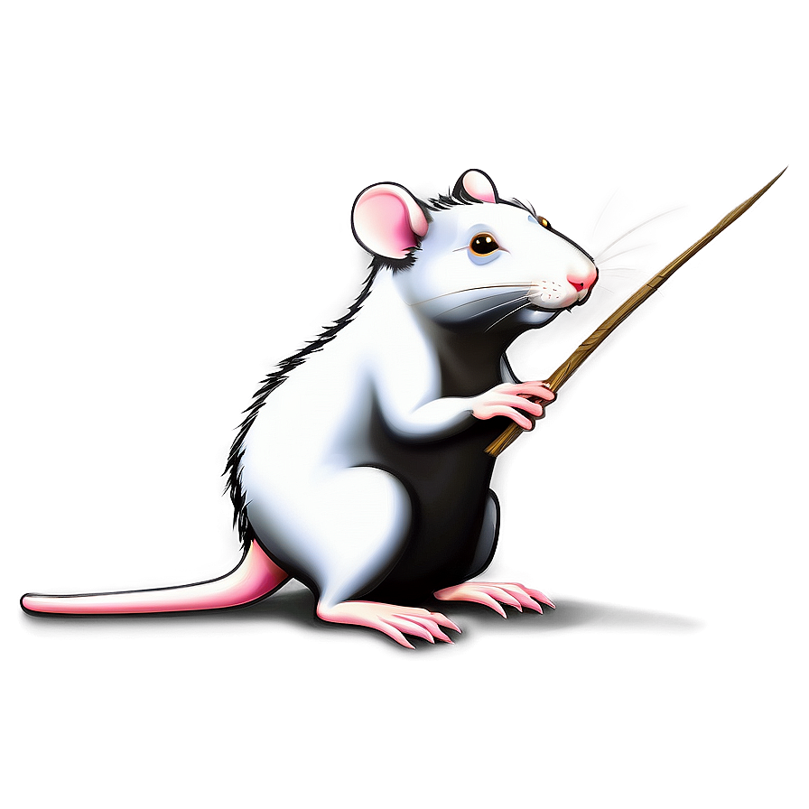 Rat Clipart Black and White PNG 58 PNG with transparent background