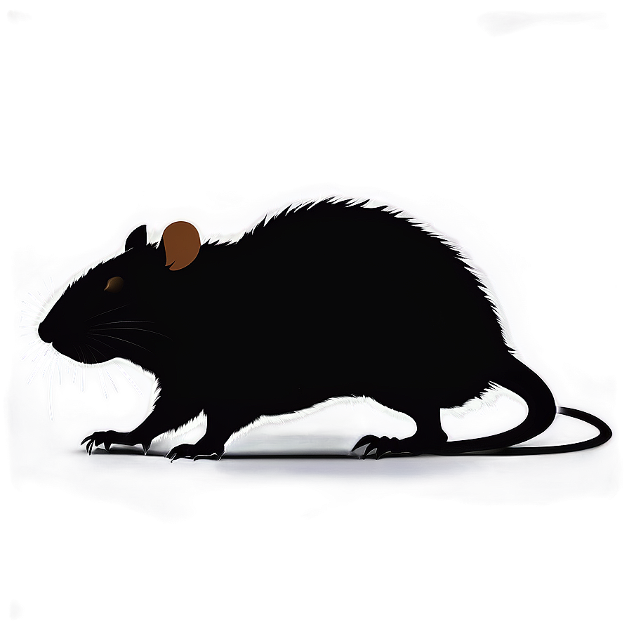 Rat Silhouette PNG gyi45 PNG with transparent background