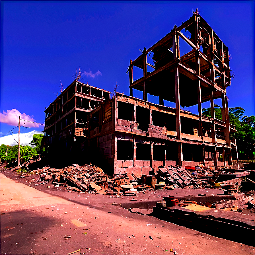 Ravaged Metropolitan Area Png 44